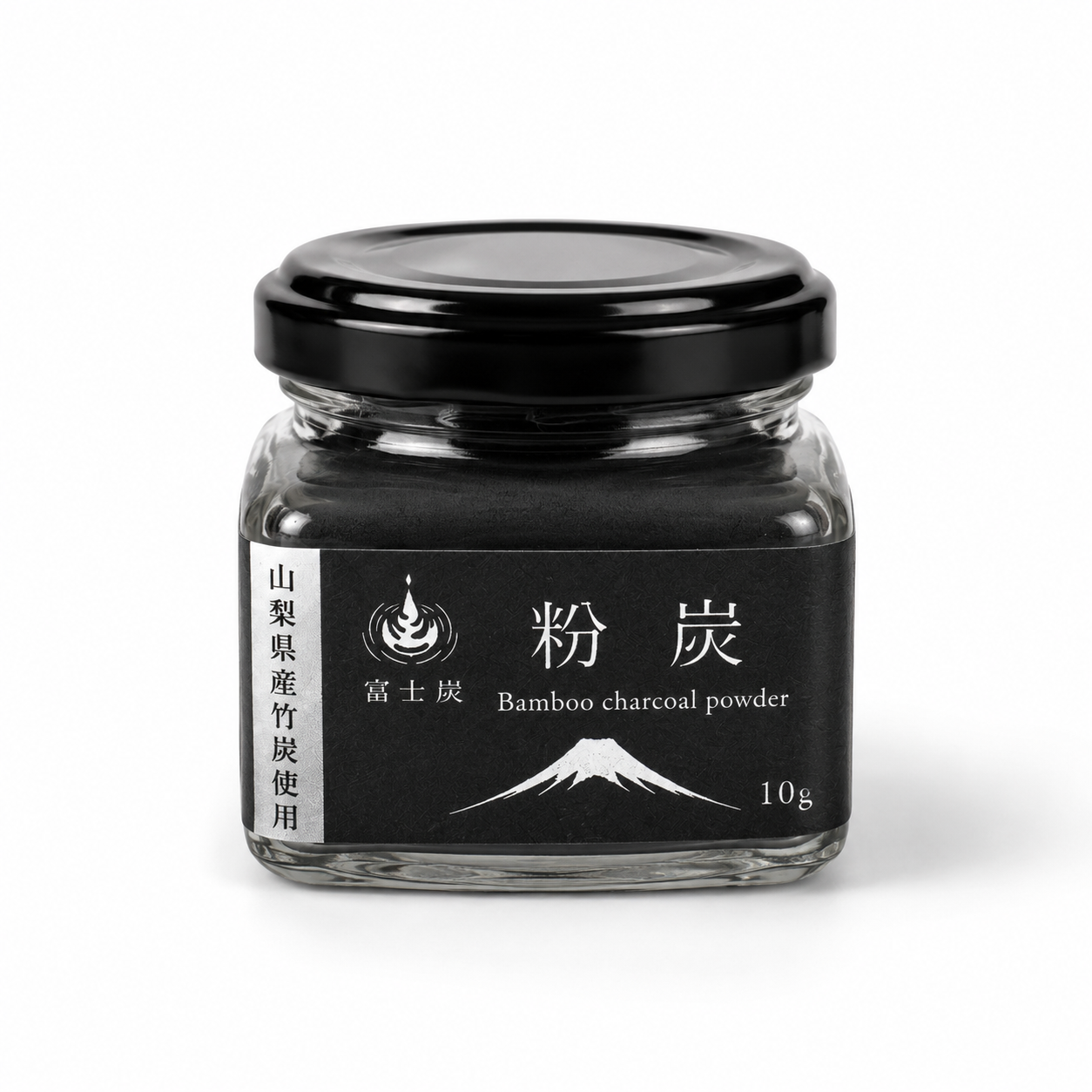 粉炭 (食用竹炭パウダー)｜山梨県産竹炭 ｜3ミクロン超微粉末